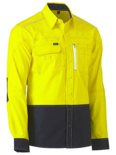 FLX & MOVE™ Hi Vis Utility Work L/S Shirt