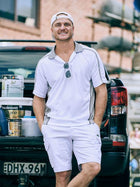 Painter's  Contrast Polo Shirt (Mens)