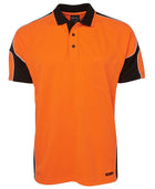 JB WEAR Hi Vis S/S Arm Panel Polo
