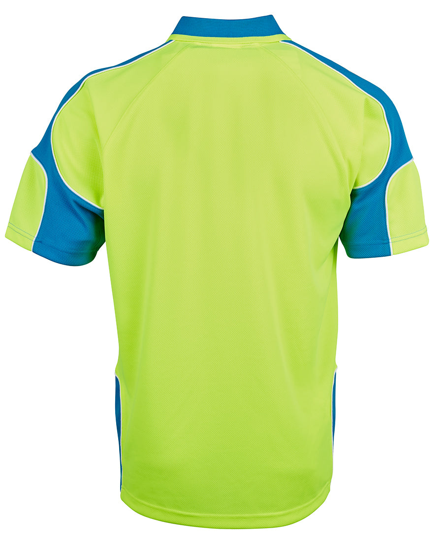 Hi Vis S/S Arm Panel Polo