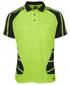 jb wear Hi Vis S/S Spider Polo