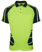 jb wear Hi Vis S/S Spider Polo