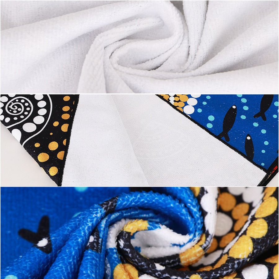 Sublimation light Weight Beach Towel