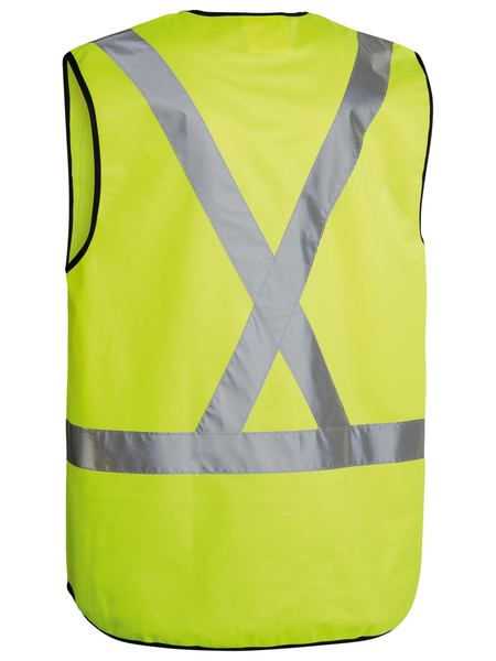 Taped X Back Hi Vis Vest