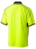 Hi Vis Polyester Mesh Polo (Mens)