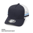 A-Frame Striped Trucker Cap (Snapback)
