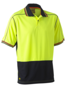 bk1219 Hi Vis Polyester Mesh Polo (Mens)