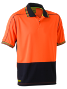 bk1219 Hi Vis Polyester Mesh Polo (Mens)