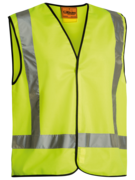 Taped X Back Hi Vis Vest