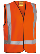 Taped X Back Hi Vis Vest