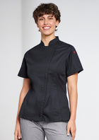 Eco Alfresco Short Sleeve Chef Jacket (Womens)