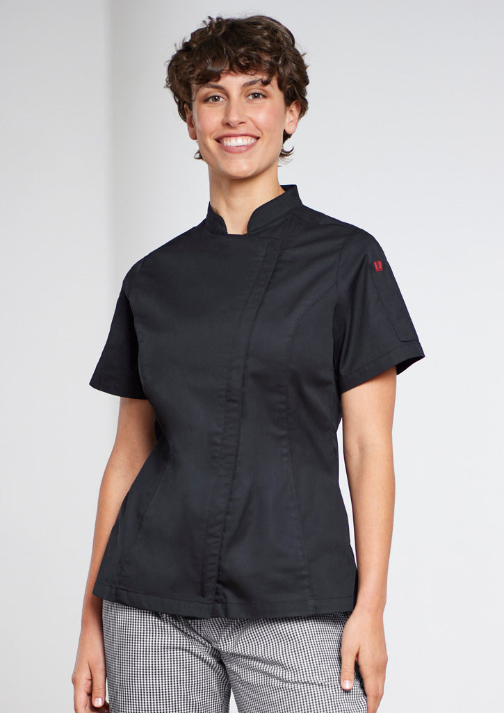 Eco Alfresco Short Sleeve Chef Jacket (Womens)