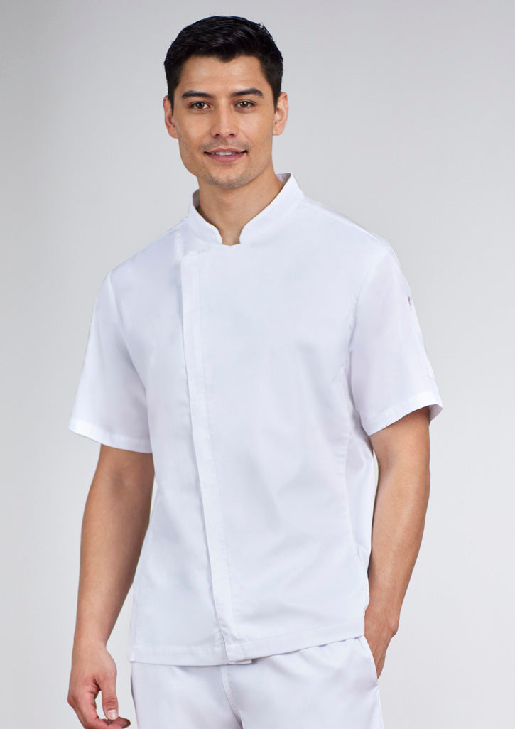 Alfresco Short Sleeve Chef Jacket (Mens)
