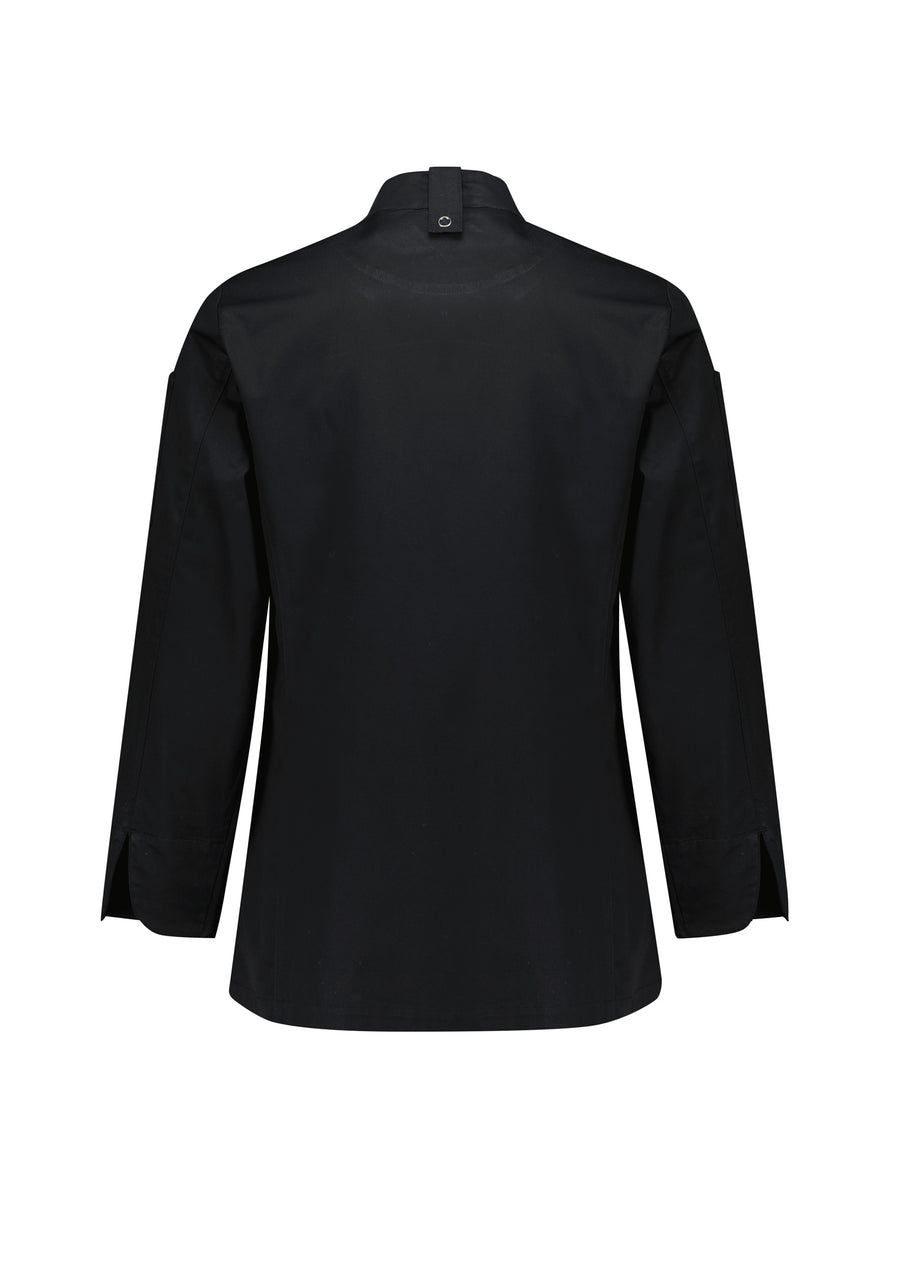 100% Cotton Gusto Long Sleeve Chef Jacket (Womens)