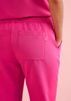 Womens Pink Breast Cancer Foundation Jogger Scrub Pant