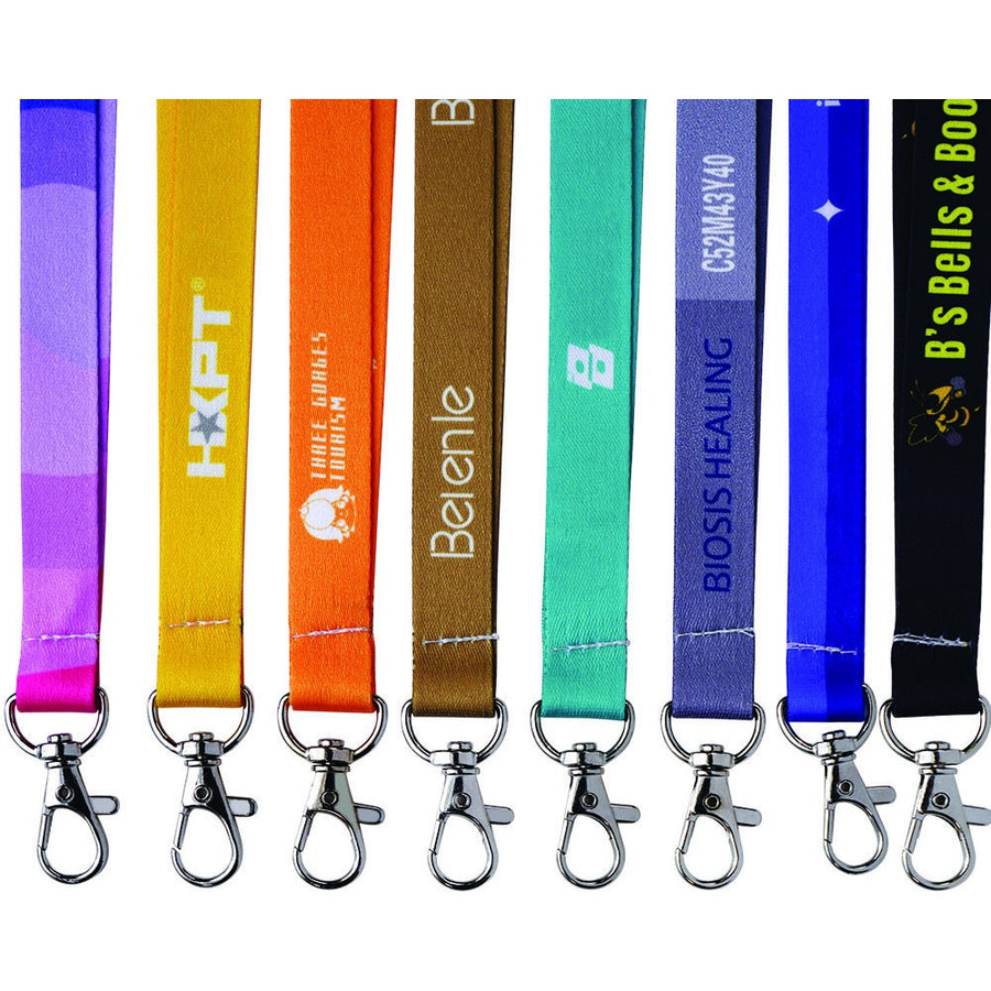 Polyester Lanyard With Full Colour Sublimation Print