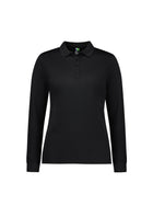 Action Eco Long Sleeve Polo (Womens)
