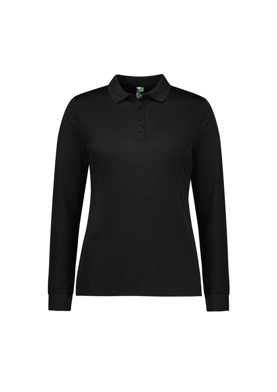 Action Eco Long Sleeve Polo (Womens)