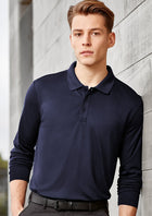 p206ml Action Long Sleeve Eco Polo (Mens)