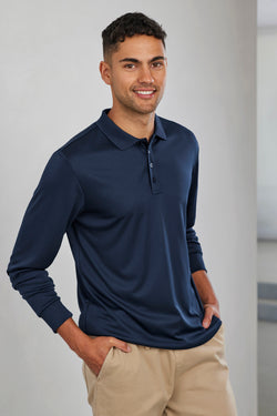Action Eco Long Sleeve Polo (Mens)