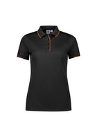 biz collection Focus Short Sleeve Polo (Womens)