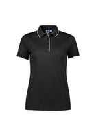 biz collection Focus Short Sleeve Polo (Womens)