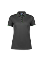 biz collection Focus Short Sleeve Polo (Womens)