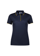 biz collection Focus Short Sleeve Polo (Womens)