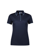 biz collection Focus Short Sleeve Polo (Womens)