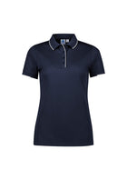 biz collection Focus Short Sleeve Polo (Womens)