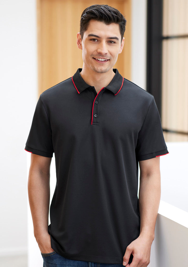 biz collection Focus Short Sleeve Polo (Mens) p313ms