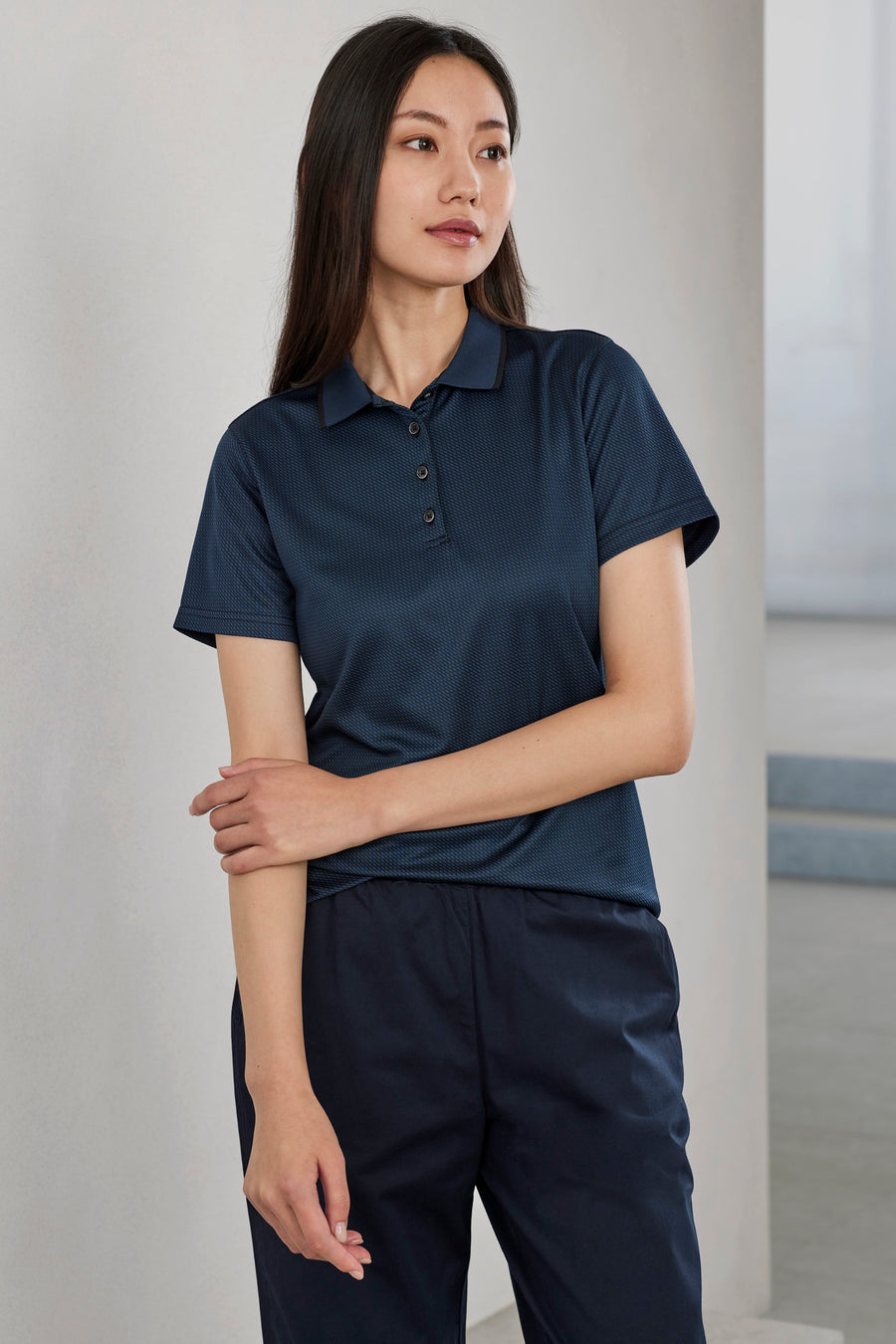 Echo Eco Short Sleeve Polo (Womens)