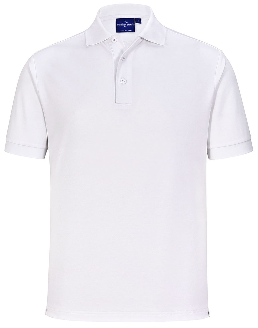 Sustainable Poly/Cotton Back Polo (Mens)
