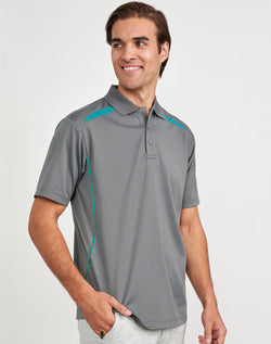 Sustainable Poly/Cotton Back Contrast Polo (Mens)