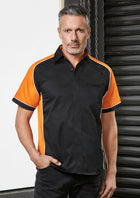 ACTIV EMBROIDERY DESIGNS.UNIFORMS.WORKWEAR.EMBROIDERY LOGOS. BIZ COLLECTION MENS NITRO SHIRT