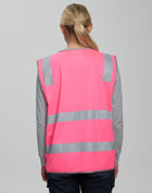 Unisex Hi-Vis Safety Vest with ID & Utility Pockets