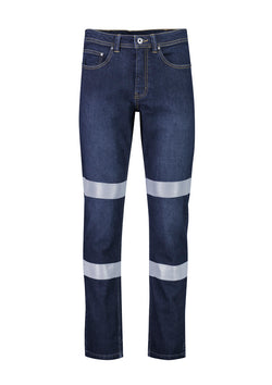 SYZMIK, Mens Bio Motion Taped Stretch Jean