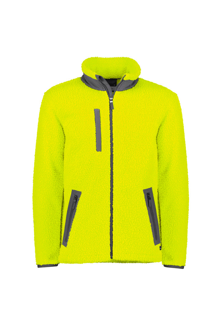 mik Unisex Streetworx Full Zip Sherpa Fleece