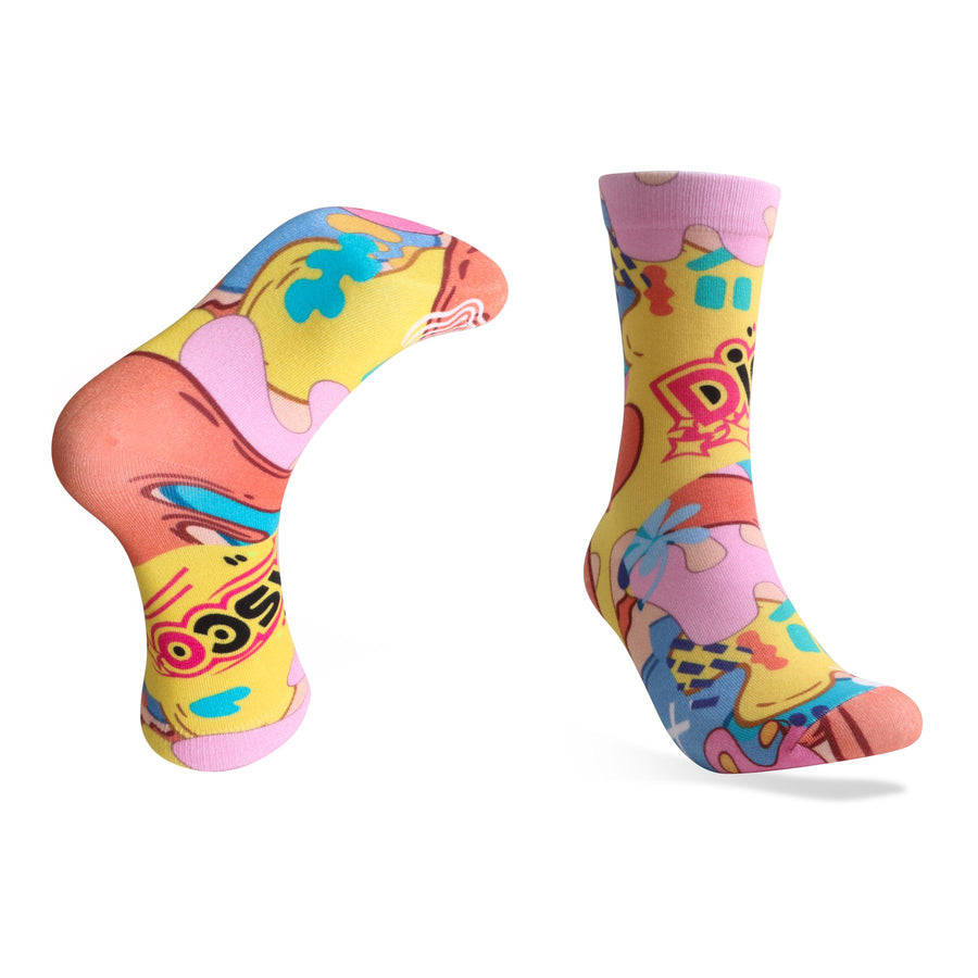 Crew Premium Digital Printed Socks