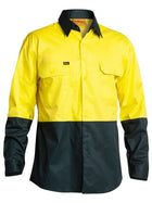 Hi Vis 155gsm Cool Lightweight L/S Drill Shirt (Mens)