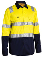 Hi Vis 155gsm Cool Lightweight L/S Shirt With Shoulder Tape (Mens)