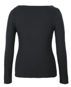 C OF C L/S Boat Neck Tee (Ladies)