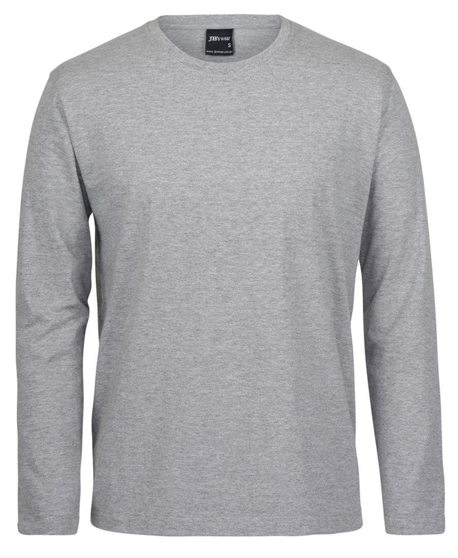 jb's wear Cotton Long Sleeve Non-Cuff Tee (Adults)