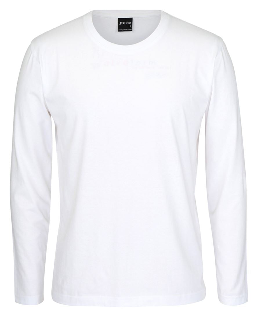 Cotton Long Sleeve Non-Cuff Tee (Adults)
