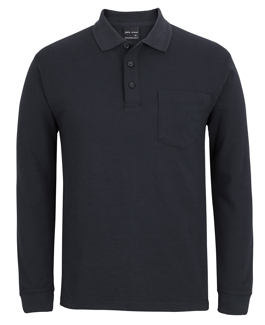 Long Sleeve Pocket Polo