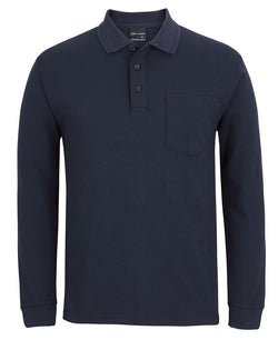JB WEAR 210PL LONG SLEEVE POCKET POLO
