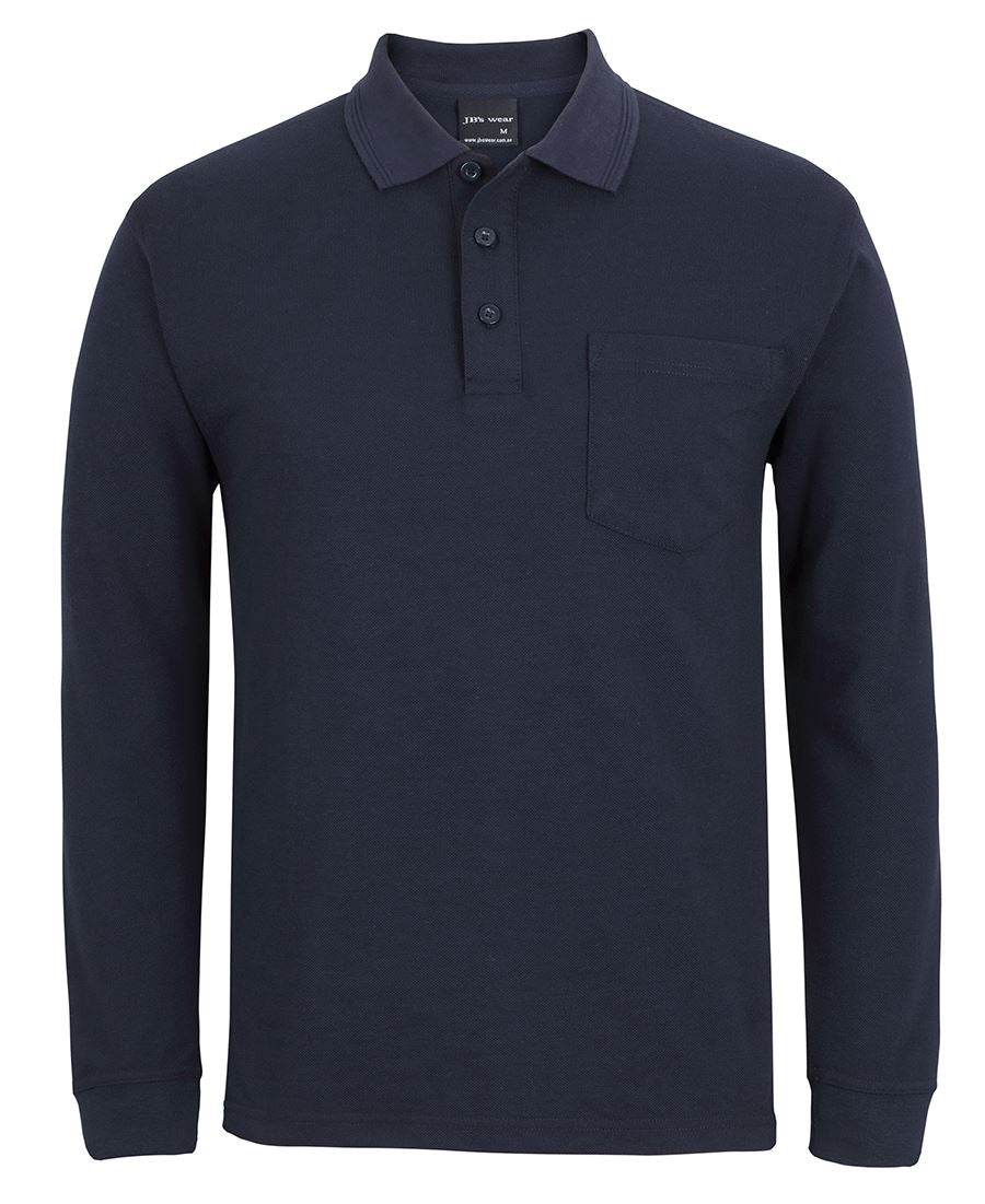 JB WEAR 210PL LONG SLEEVE POCKET POLO