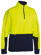 Hi Vis fleece 1/4 Zip Pullover (Mens)