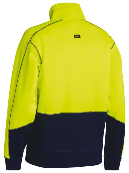 Hi Vis fleece 1/4 Zip Pullover (Mens)