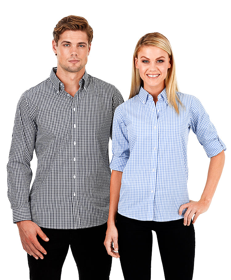 ACTIV EMBROIDERY DESIGNS.W44 Mens Miller L/S